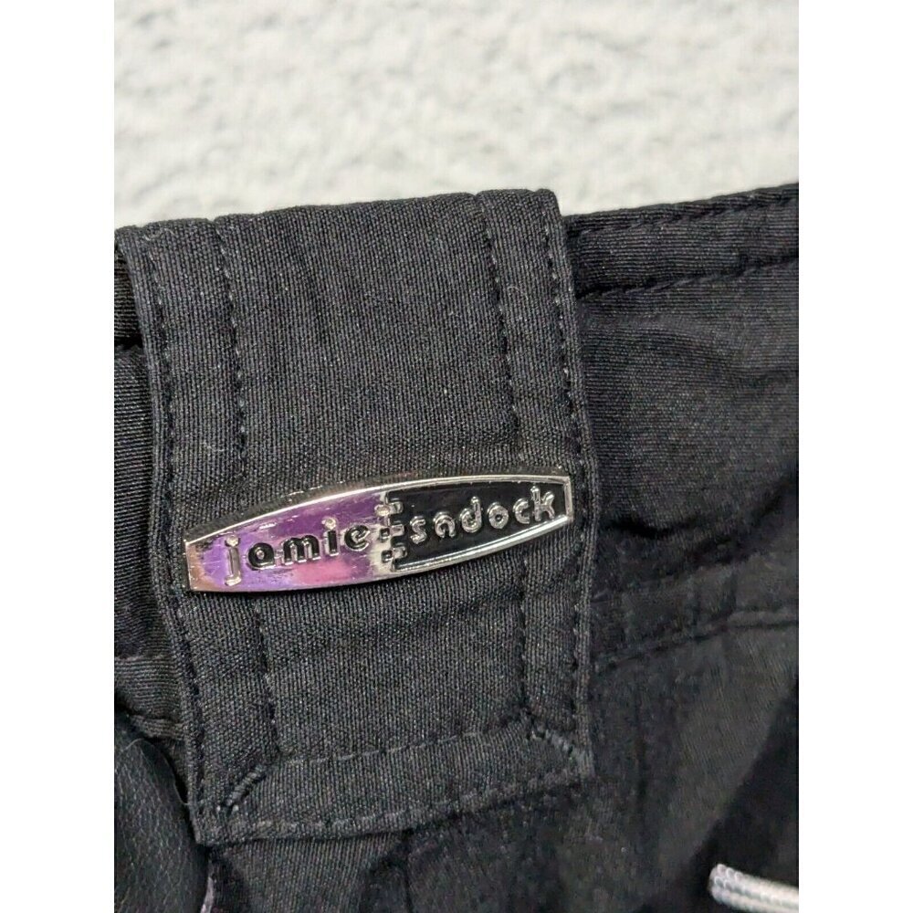 Jamie Sadock Pants Womens 4 Golf Capri Cropped Nylon Rayon Stretch Black - Picture 16 of 16